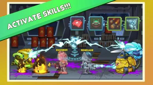 4个英雄与怪物(枪战冒险游) 4个英雄与怪物(枪战冒险游)