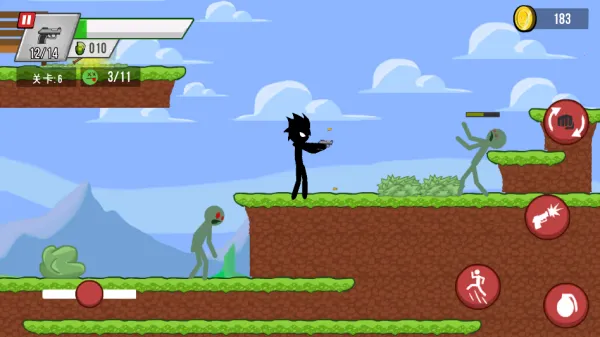 火柴人狂揍僵尸2025官方最新版本 火柴人狂揍僵尸2025官方最新版本