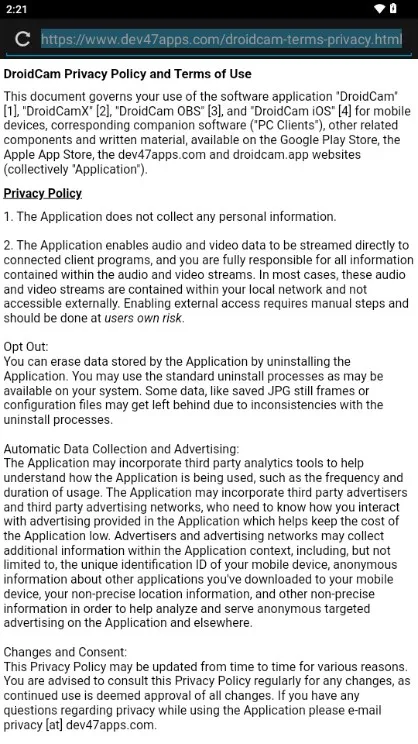 droidcam����