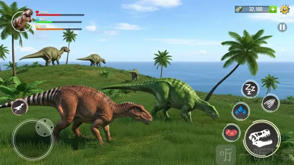 恐龙冲突狩猎与征服(史前对抗游戏) 恐龙冲突狩猎与征服(史前对抗游戏)