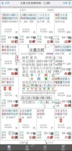 文墨天机紫微斗数公众(运势排盘软件) 文墨天机紫微斗数公众(运势排盘软件)