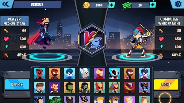 火柴人全明星乱斗(火柴人格斗游戏) 火柴人全明星乱斗(火柴人格斗游戏)