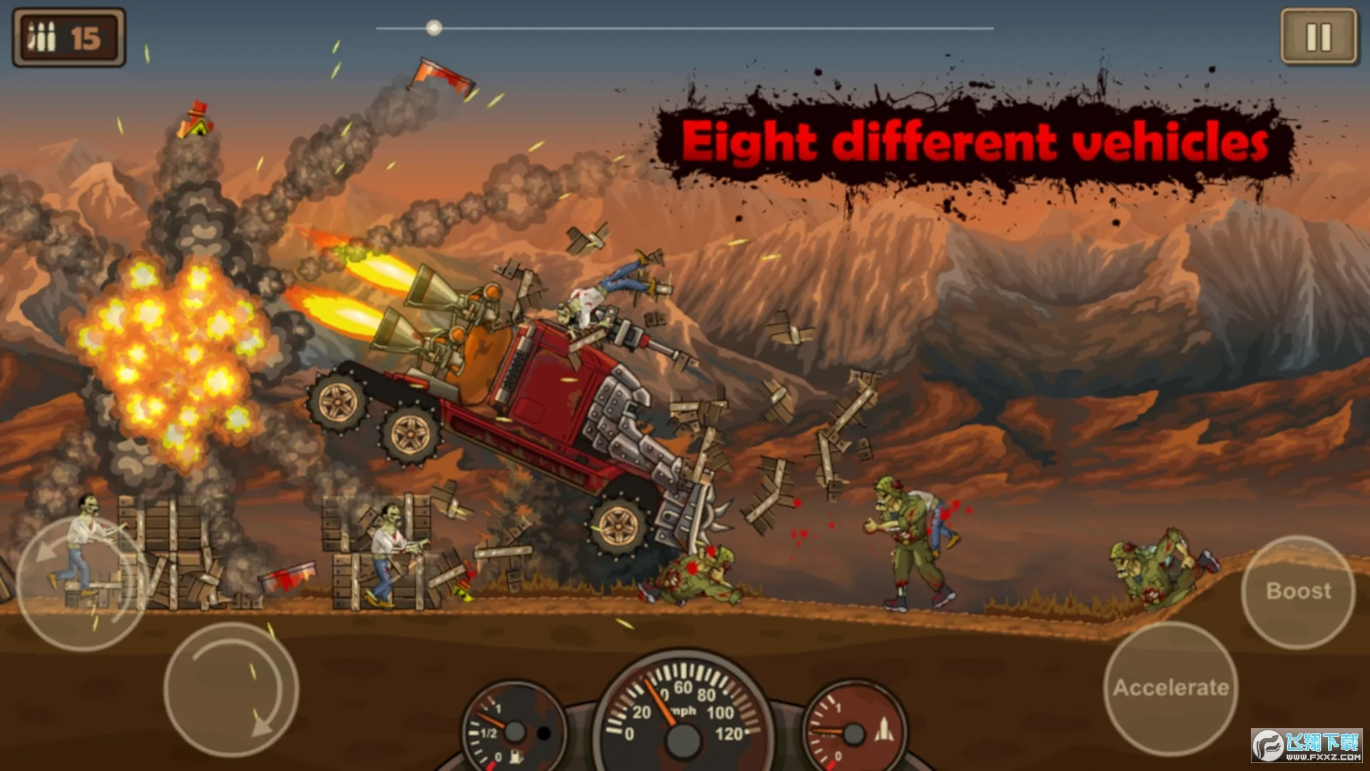 ս��ײ��ʬ1(��ʬ��ʻ��Ϸ)v1.0.38 ��׿���ͼ