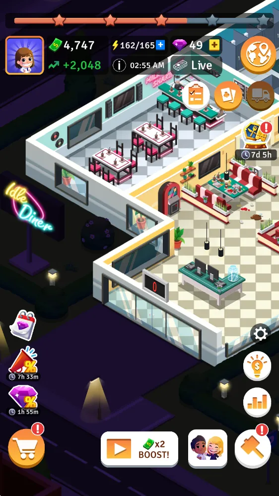 空闲餐厅大亨 空闲餐厅大亨