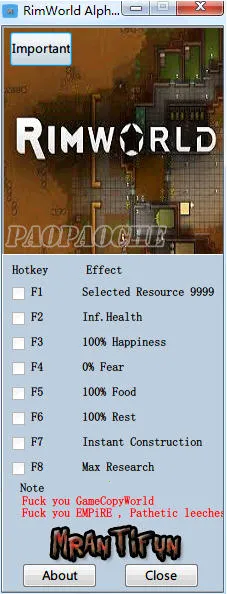rimworldv0.6.5 �ֻ����ͼ