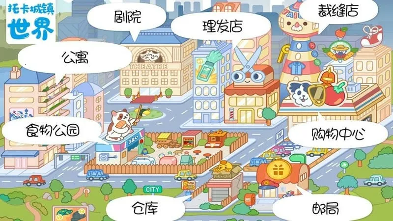 托卡城镇世界 托卡城镇世界