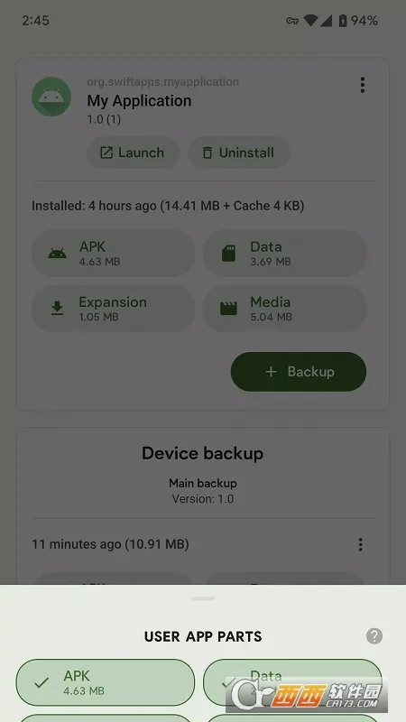 Swift Backup�����ֻ���v4.2.3 ��׿���ͼ