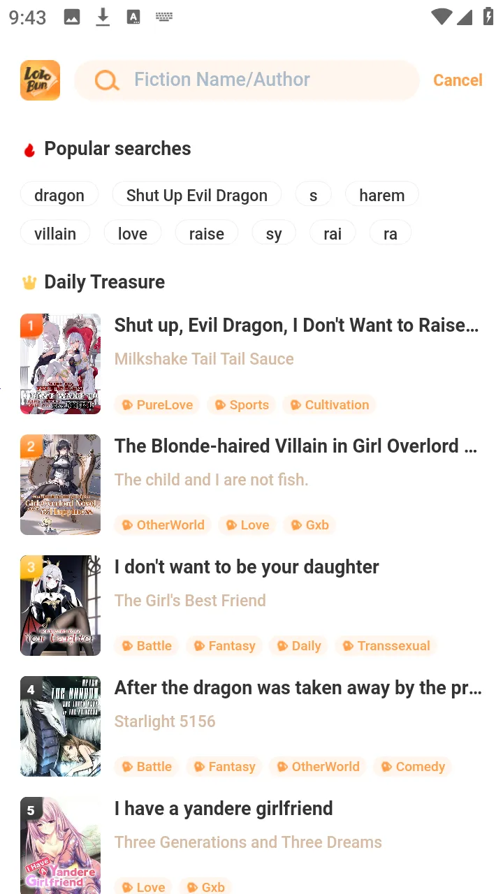 LoloBun(��С˵�Ķ�����)v1.0.54 ��׿���ͼ