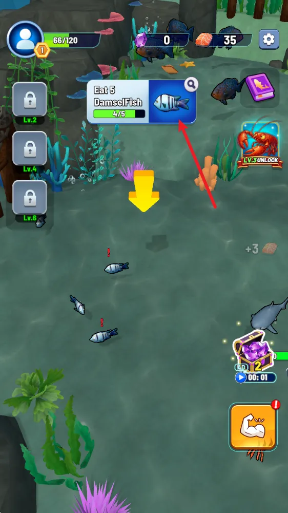 鲨鱼进化吞噬与成长2026下载安装 鲨鱼进化吞噬与成长2026下载安装