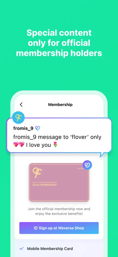 Weverse(Kpop׷������)v3.12.0 �ٷ������ͼ