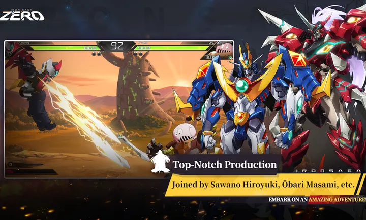 ����ս�ӣ�ZERO���ɰ���ʷ�(IronSaga��Ϸ)v1.3.0 ��׿���ͼ