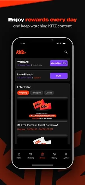 KITZ�̾�(K-POP׷��ƽ̨)v1.01.369 ��׿���ͼ