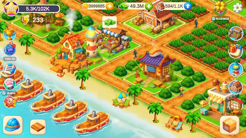 ũ������ģ��(ũ����Ӫ��Ϸ)v4 �ֻ����ͼ