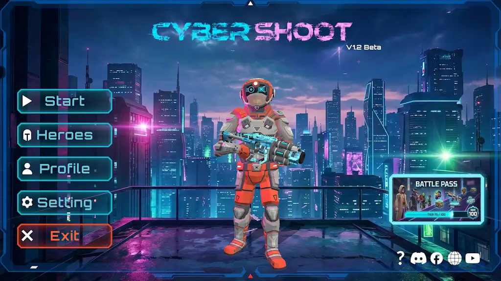 ����ǹս��4v4 ����(�ƻ������Ϸ)v1.2.1 ��׿���ͼ