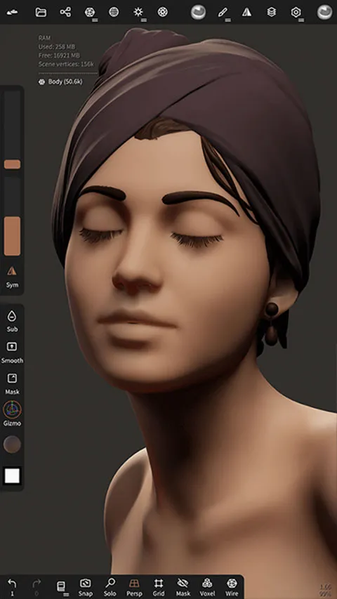 nomadsculpt3d建模(手机3D建模软件) nomadsculpt3d建模(手机3D建模软件)