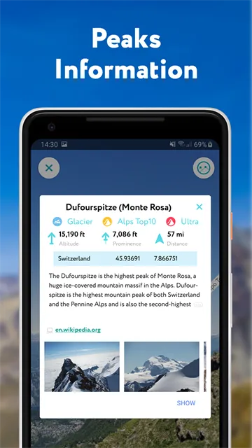 PeakVisor(��ɽ��ͼ����)v2.9.74 �ֻ����ͼ